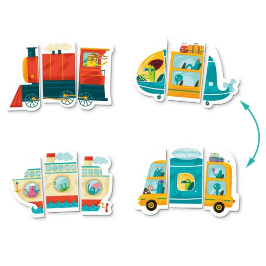Juego magnetico Transportes