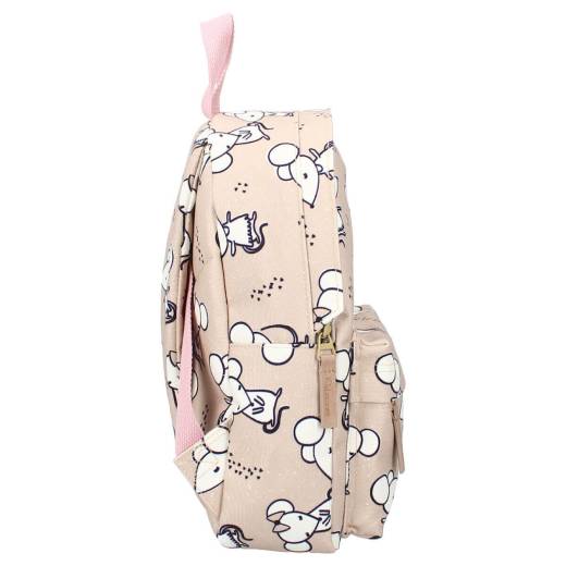 Mochila ratitas beige