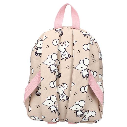 Mochila ratitas beige