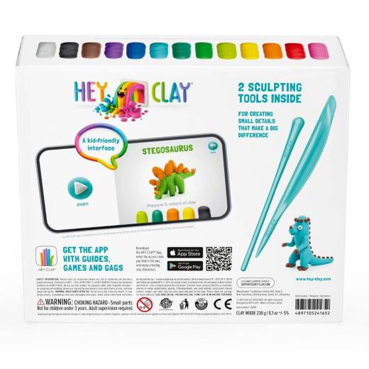 Plastilina interactiva dinosaurios