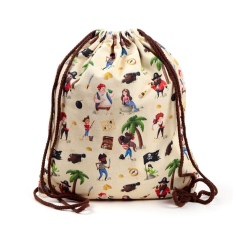 Mochila de Tela con Cuerdas...