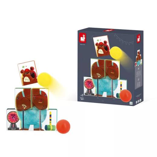 Applepop juego de puntería del sr. oso Applepop juego de puntería del sr. oso
