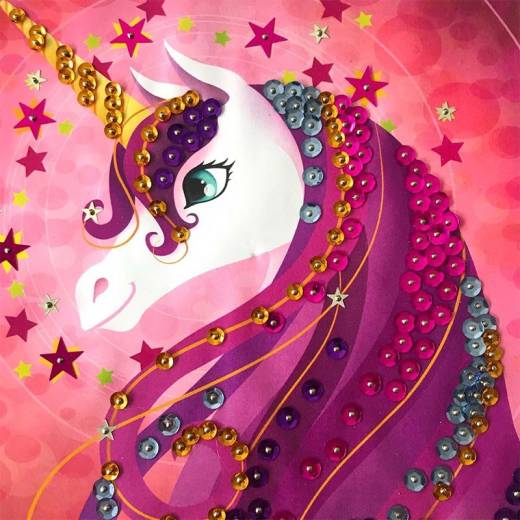 Creaciones con diamantes - Unicornio Creaciones con diamantes - Unicornio