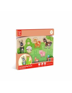 Puzle de la Granja con Pinzas
