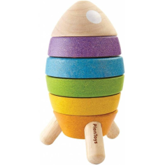 Cohete apilable Plabtoys